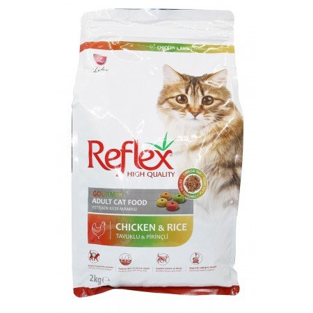 Reflex adult catfood  MULTI COLOR  Chicken &Rice Adult Cat 2kg