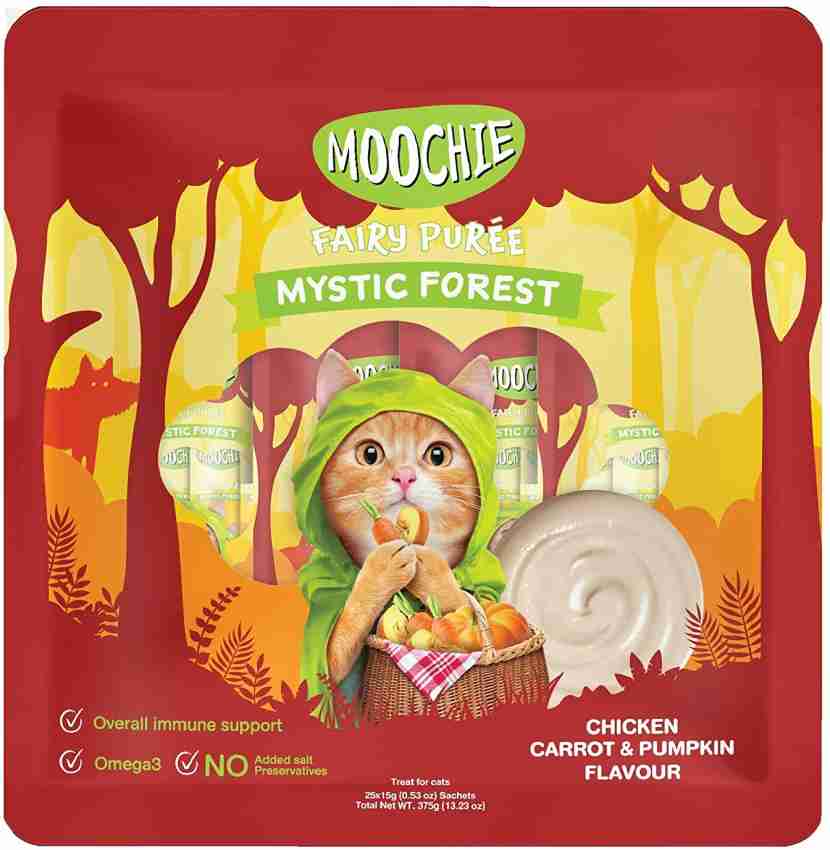 MOOCHIE CREAMY TREAT Chicken Carrot & Pumpkin Flavour OKT 75GR