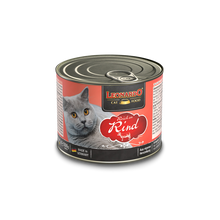 Load image into Gallery viewer, LEONARDO CANNED CATFOOD WITH BEEF 200GR