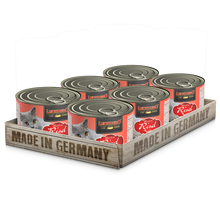 Load image into Gallery viewer, LEONARDO CANNED CATFOOD WITH BEEF 200GRX6CAN