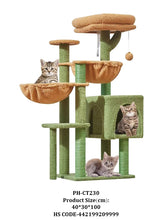 Load image into Gallery viewer, CAT TREE (SCRATCHER)  CT230 SIZE 78X42.8X100CM