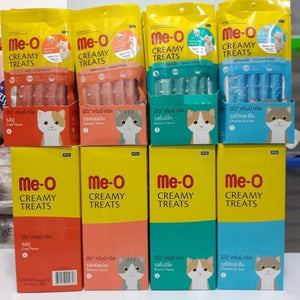 Me-o Creamy Treats salmon Flavour ctn 24pkt(2dzn)