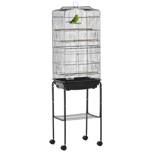 BIRD CAGE WITH STAND  SIZE.5019.  47X36X136CM