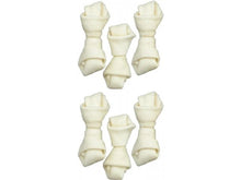 Load image into Gallery viewer, DOG FRIEND WHITE KNOTTED BONE 2 TO 3`` 8PCS PACK (503-01)