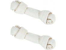 Load image into Gallery viewer, DOG FRIEND WHITE KNOTTED BONE 2pcs/pack 4`` TO-4-5`` (533)