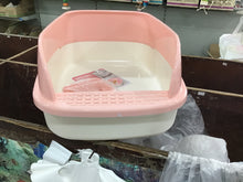 Load image into Gallery viewer, CL-211BlG BREAD.CL211 cat litter box Cream BIG BREAD (MIX COLOR white/pink white/blue white/rock)