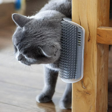 Load image into Gallery viewer, CORNER Scratcher Cat Self Groomer with CATNIP