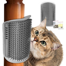 Load image into Gallery viewer, CORNER Scratcher Cat Self Groomer with CATNIP