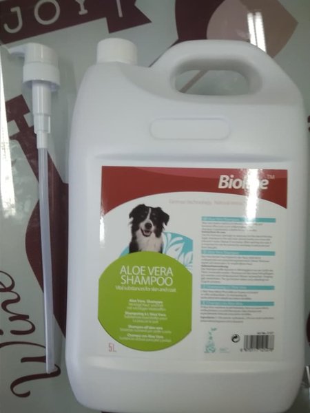 BIOLINE ALOE VERA DOG SHAMPOO 5LTRX2PCS