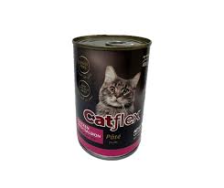 CATFLEX CANNED CATFOOD REAL MEAT WITH CHICKEN SALMON  PATE 400GR