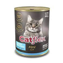 Load image into Gallery viewer, CATFLEX CANNED CATFOOD REAL MEAT WITH CHICKEN TUNA PATE 400GR