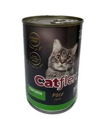 CATFLEX CANNED CATFOOD REAL MEAT WITH CHICKEN PATE 400GR