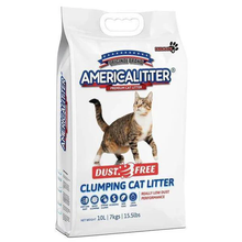Load image into Gallery viewer, America Litter DUST FREE LAVENDER  scent Clumping Cat Litter 7KG