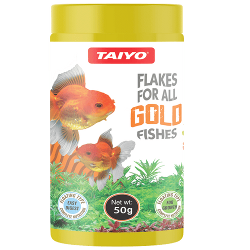 TAIYO GOLD  FISH FOOD  50GRX6 PIECS