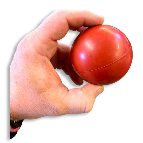 RUBBER DOG TOY 3`` SOLID BALL