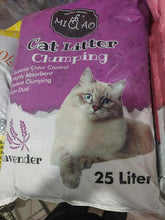 Load image into Gallery viewer, CAT LITTER BENTONITE CLUMPING ASSORTED LEMON/APPLE/LAVENDER/COFFEE 20KGX2BAG