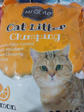 Load image into Gallery viewer, CAT LITTER BENTONITE CLUMPING ASSORTED LEMON/APPLE/LAVENDER/COFFEE 20KGX2BAG