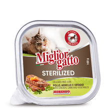 Load image into Gallery viewer, Migliorgatto Sterilized MULTIPACK OF DELICATE PATÉ FR CAT 100GR X 6PCS
