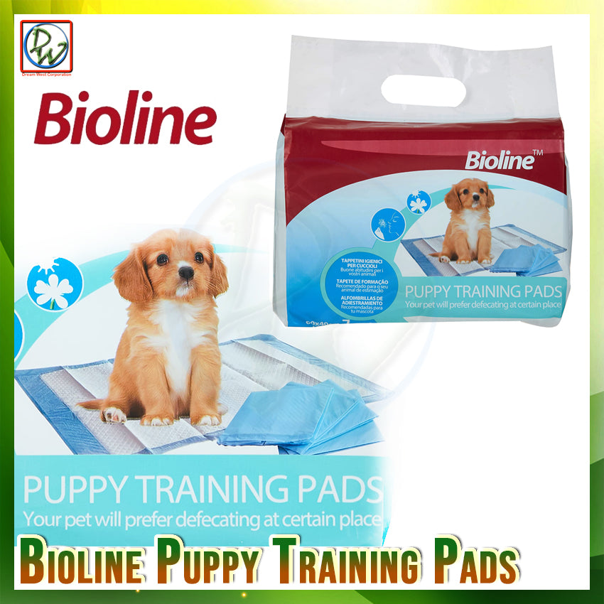 BIOLINE PUPPY TRAINING PAD 60X90CM (20PCS IN bag)