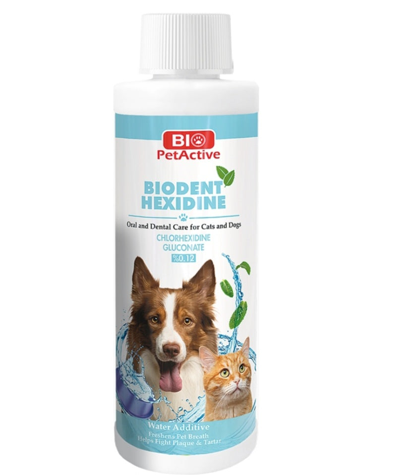 BIODENT HEXIDINE ORAL AND DENTAL CARE FOR CATS AND DOGS 250ML