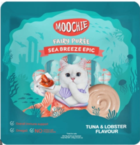 MOOCHIE CREAMY TREAT TUNA&LOBSTER Flavour 15GRX5