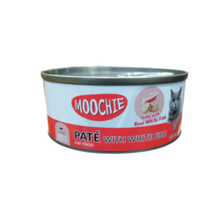 Load image into Gallery viewer, MOOCHIE CATFOOD CAN PATE WITH FISH  156GR