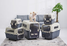 Load image into Gallery viewer, XDB-450G  AIRLINE APPROVED PLASTIC PET CARRIER 122.3X81.8X96.2CM