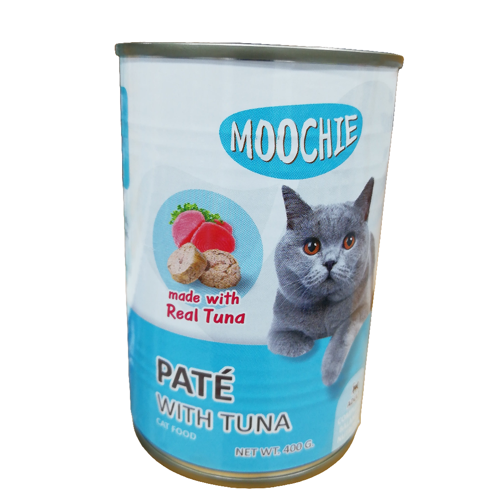 Moochie Cat Food Pate With Tuna 400g