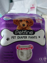 Load image into Gallery viewer, PET DIAPER PANTS DOG MALE &amp; FEMALE SMALL SIZE  SIZE  26-46CM CM 16PCS IN BAG