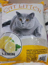 Load image into Gallery viewer, PREMIUM CAT LITTER  LEMON  SCENTED 8KG