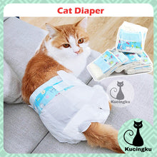 Load image into Gallery viewer, CAT DIAPER SMALL SIZE 26-42CM  10PCS IN BAG