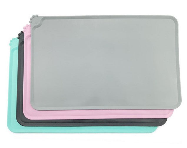 MG1010Lnon-stick feeding mat waterproof silicone pet mat （square 260g）48*30 6pcs