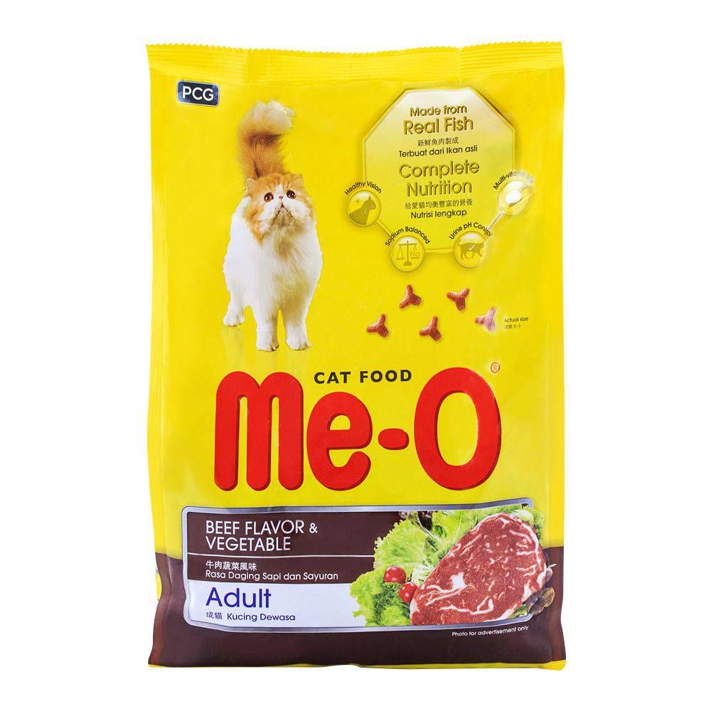 Me-o Cat Dry Food Beef &Vegetable. 1.2kg