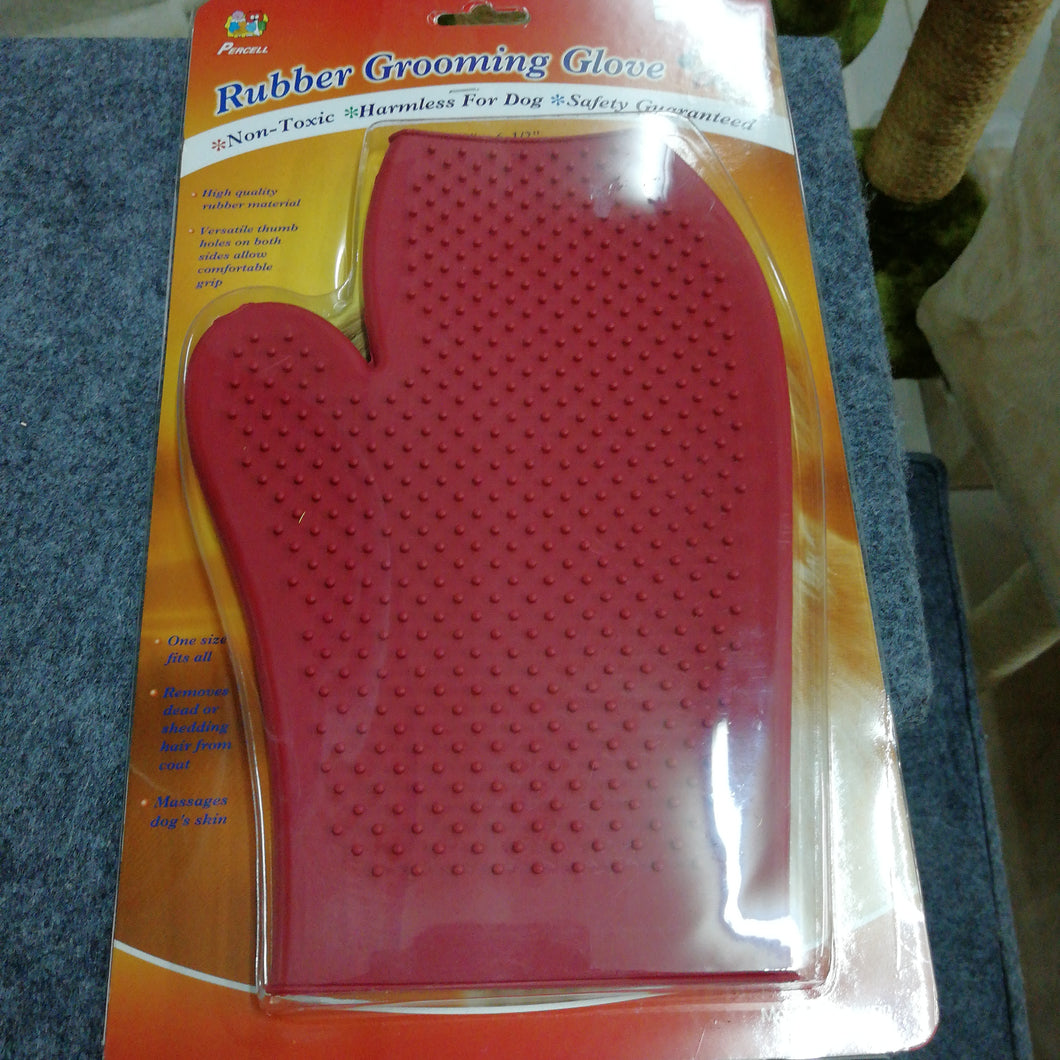 Rubber Grooming Glove