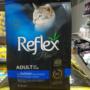 REFLEX PLUS ADULT CAT FOOD SALMON 1,5KG