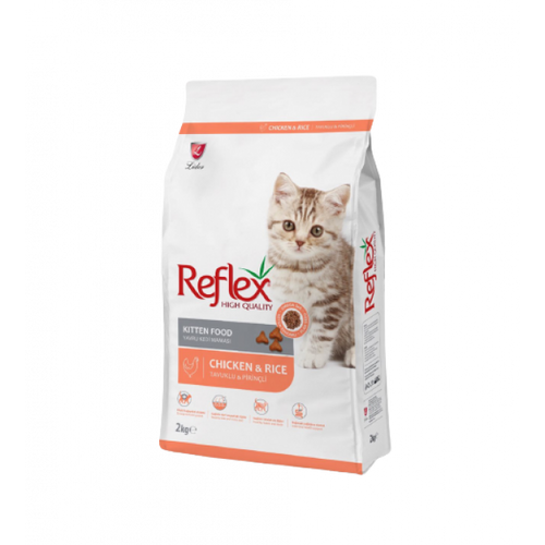 Reflex CAT (KITTEN) CHICKEN & RICE 2KGX12BAG