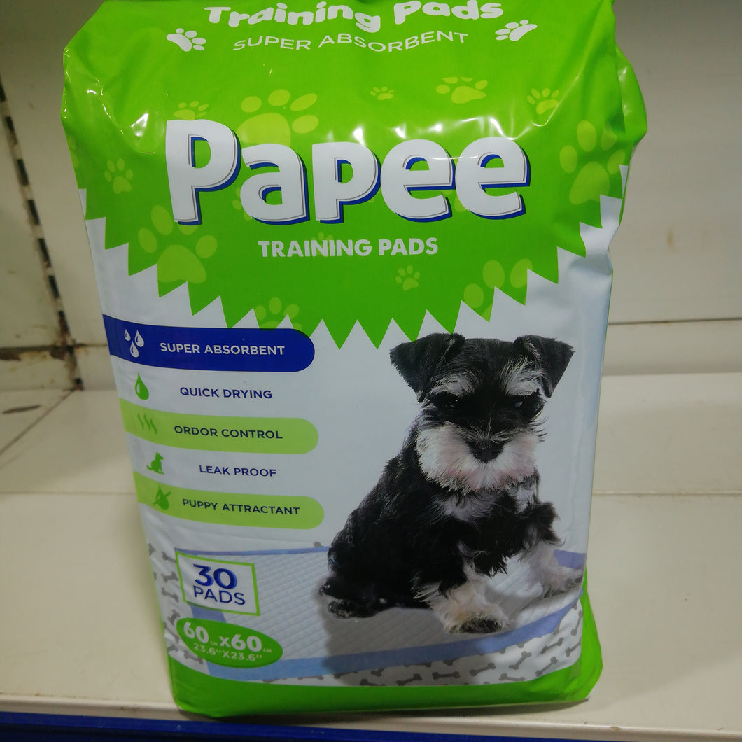 (Papee) Puppy Training Pad .60 x 60cm -30PCS IN BAG