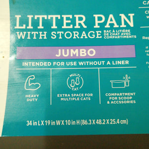 EXQUISICAT . Litter Pan  Jumbo.