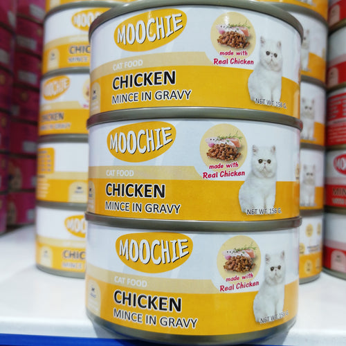 Moochie CAT Chicken Mince In Gravy 156gX24pcs