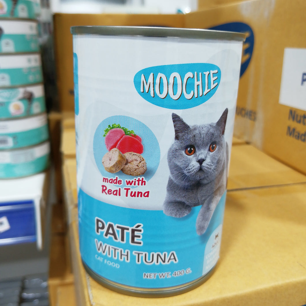 Moochie Cat Food Pate With Tuna 400g