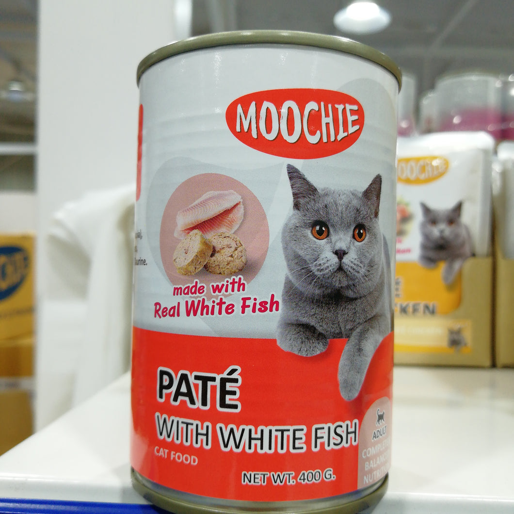 Moochie Cat Food Pate With FISH 400g