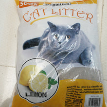 Load image into Gallery viewer, PREMIUM CAT LITTER  LEMON  SCENTED 8KG