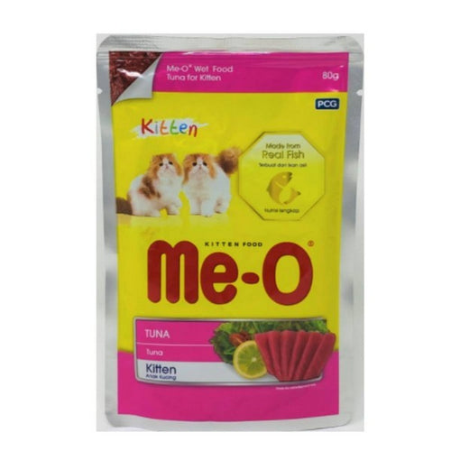 MEO POUCH  FOR KITTEN TUNA  80GRX12