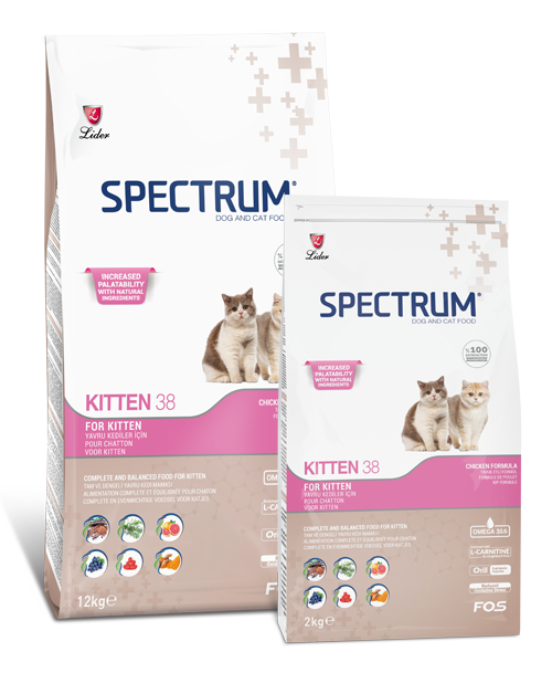 Spectrum kitten 38 /Cat Food. 2 kg
