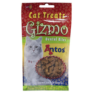 CAT TREATS GIZMO DENTAL BITES 50GR