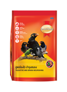 SMARTHEART MYNAH & BULBUL FOOD WITH FRUIT 400GR X12 PKT IN CTN