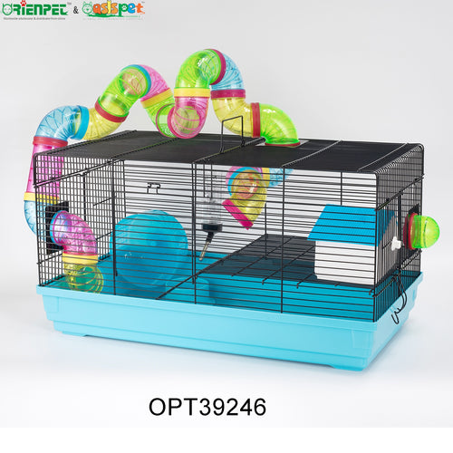 OPT39246 HAMSTER CAGE SIZE 58X32X31.5CM