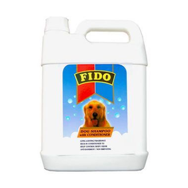 FIDO DOG SHAMPOO + CONDITIONER PRICE 4LTR X4PCS IN CTN