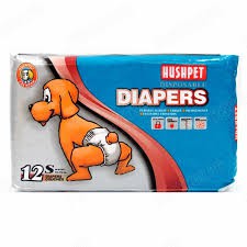 Huspet. Diapers 12Pcs Small