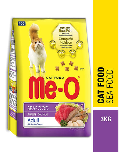Me_o CAT DRY Seafood Dry Cat 3kg